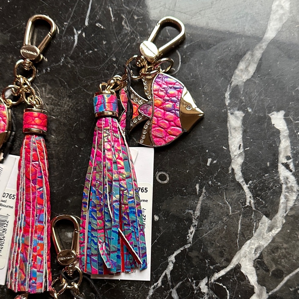 Brahmin Tassel Rainbow Fish Melbourne Charm, 3 available priced as each - Picture 2 of 6
